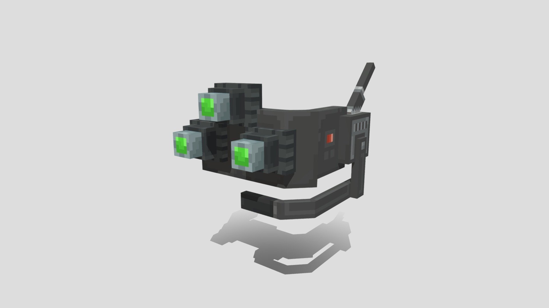 Nightvision Helmet 3d model