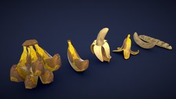 Stylized Banana Overripe