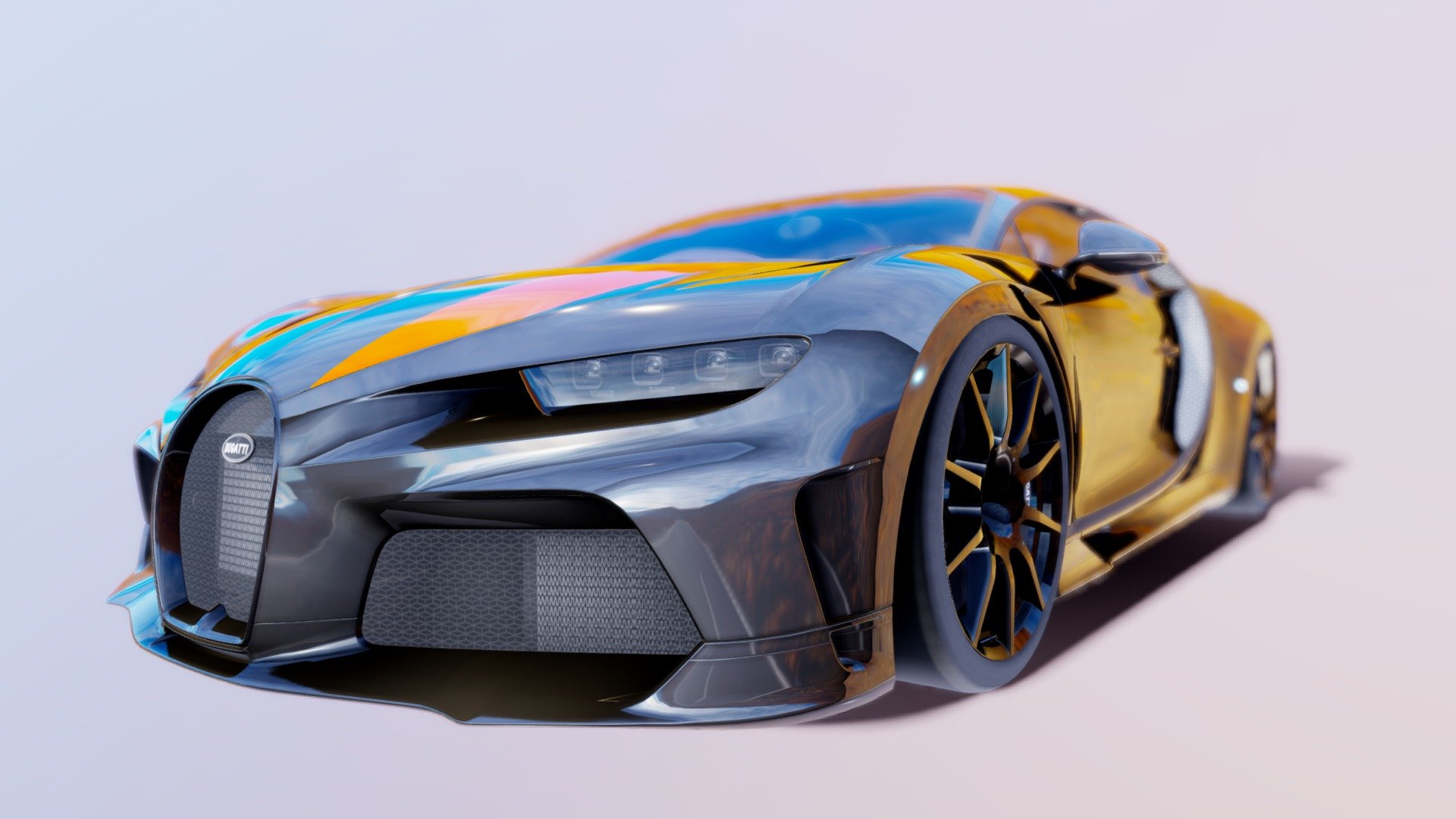 Bugatti Chiron Super Sport 300+ 3d model