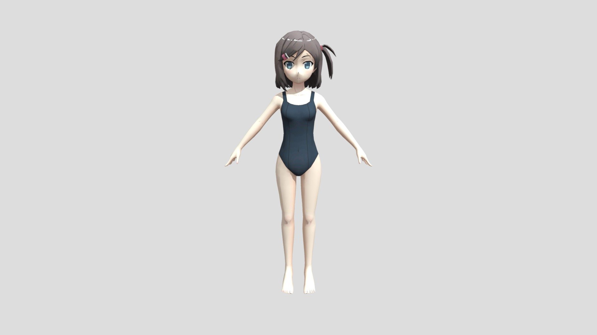 Tsutsukakushi fbx Azureberylblue Deokzba 3d model