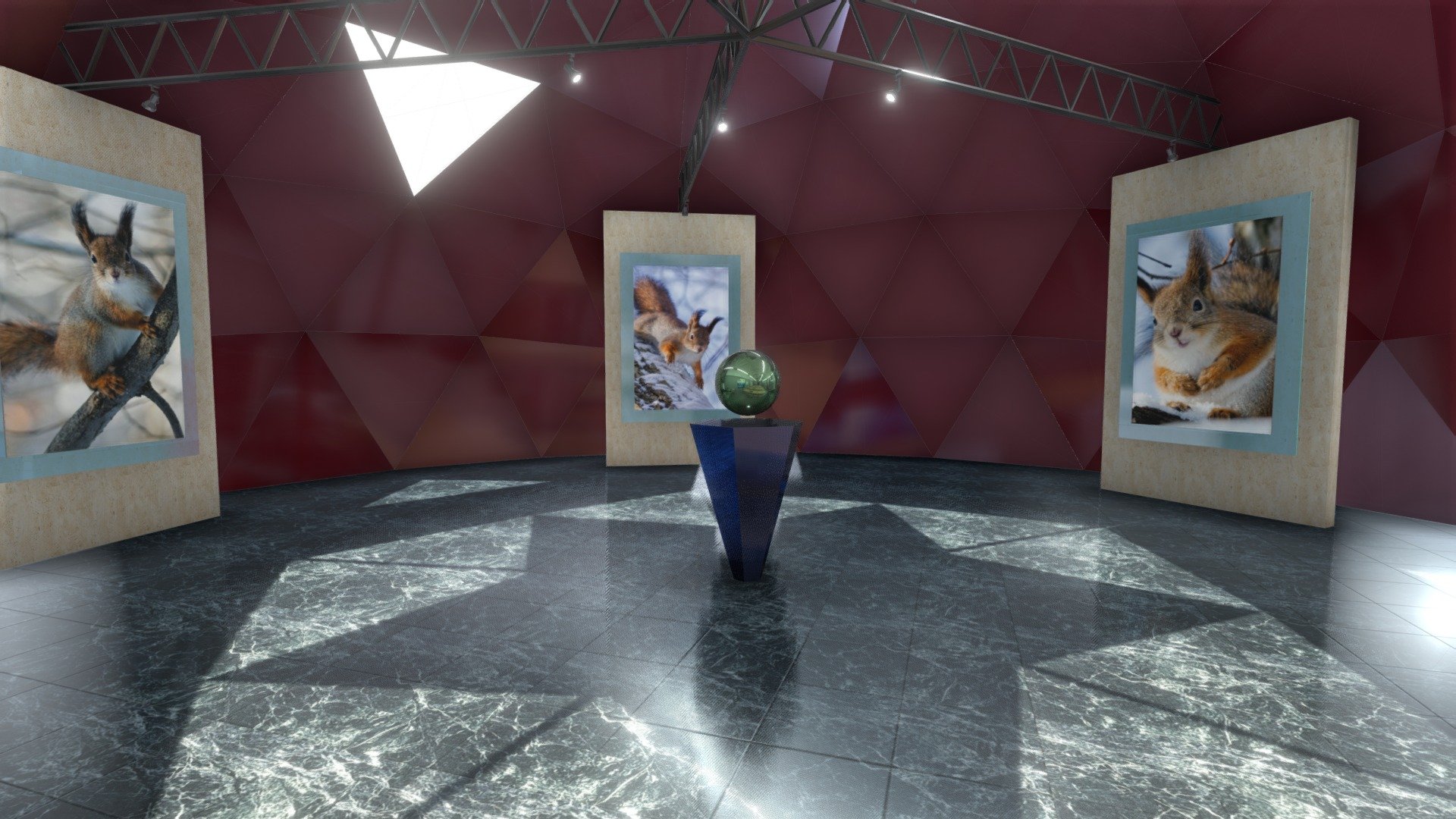 VR Gallery 2 3d model