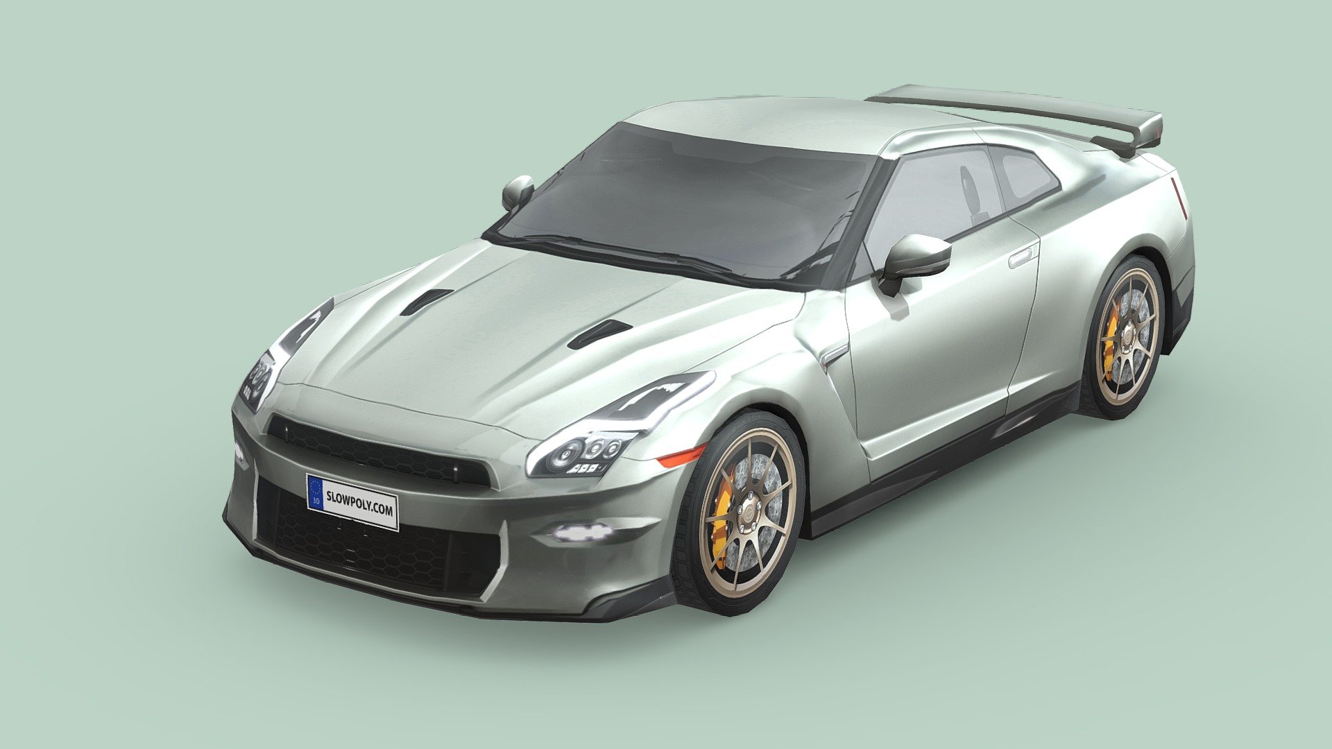 Nissan GT-R 2024 3d model