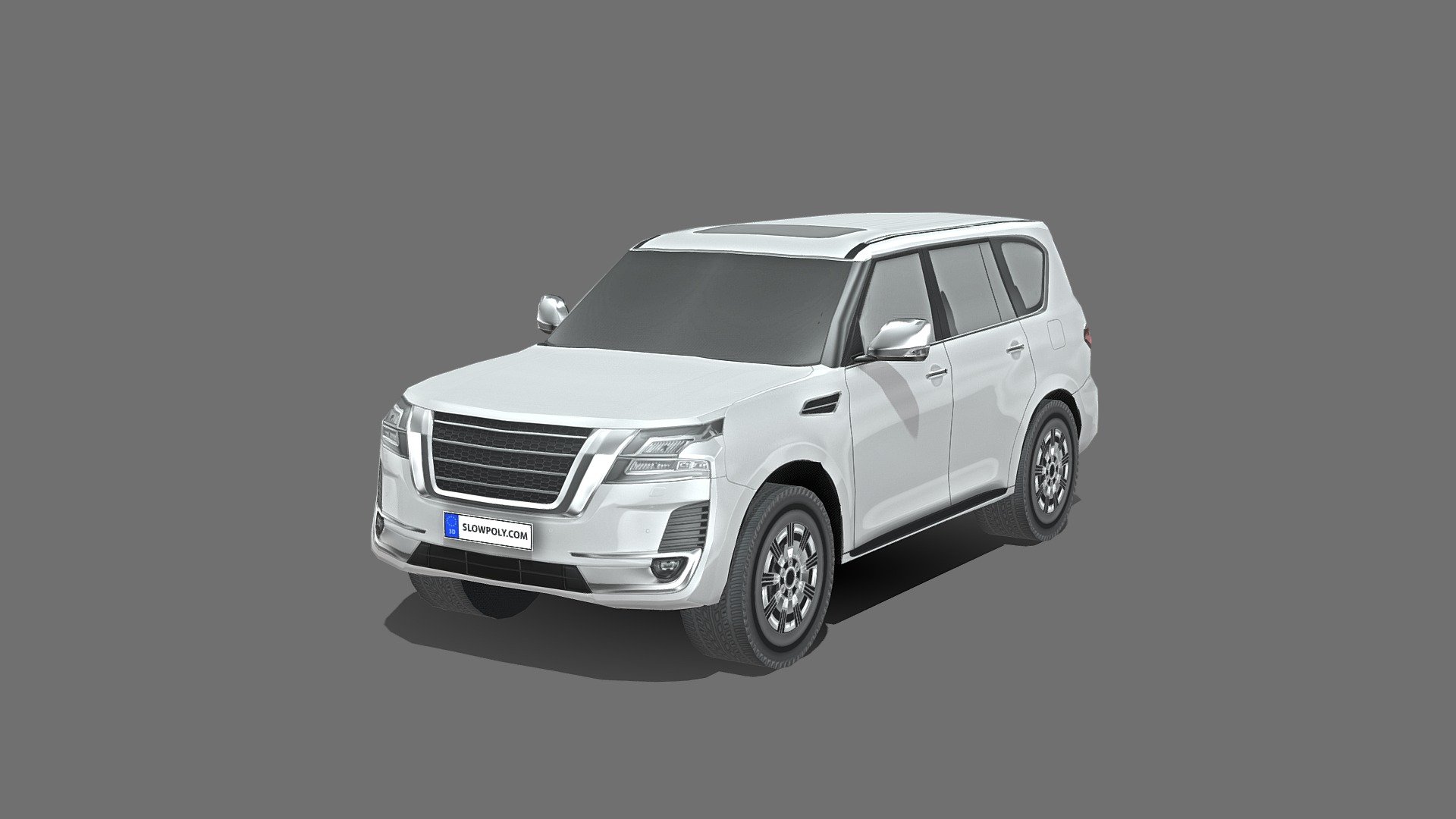 Nissan Patrol 2020 3d model