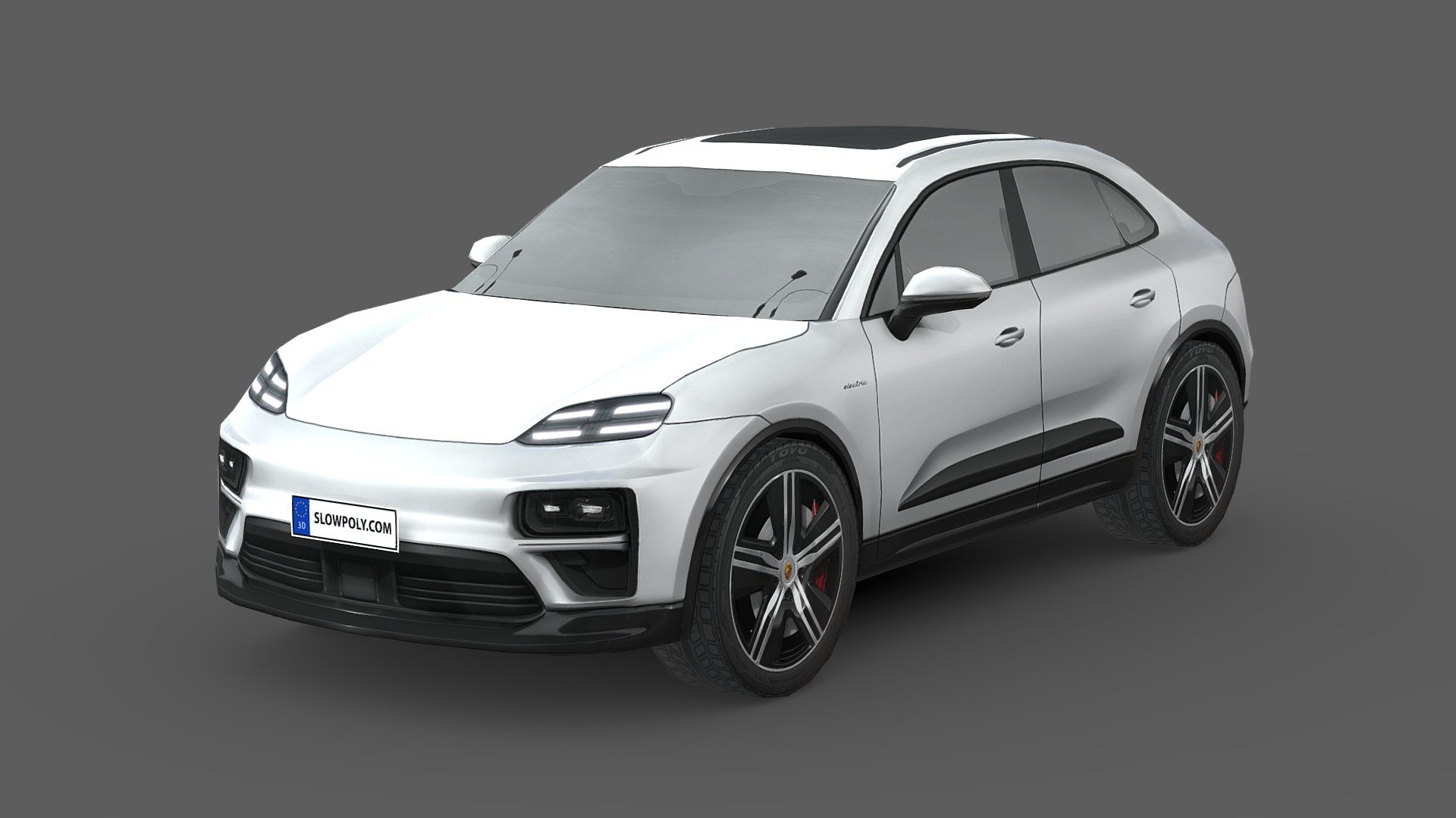 Porsche Macan Turbo Electric 3d model