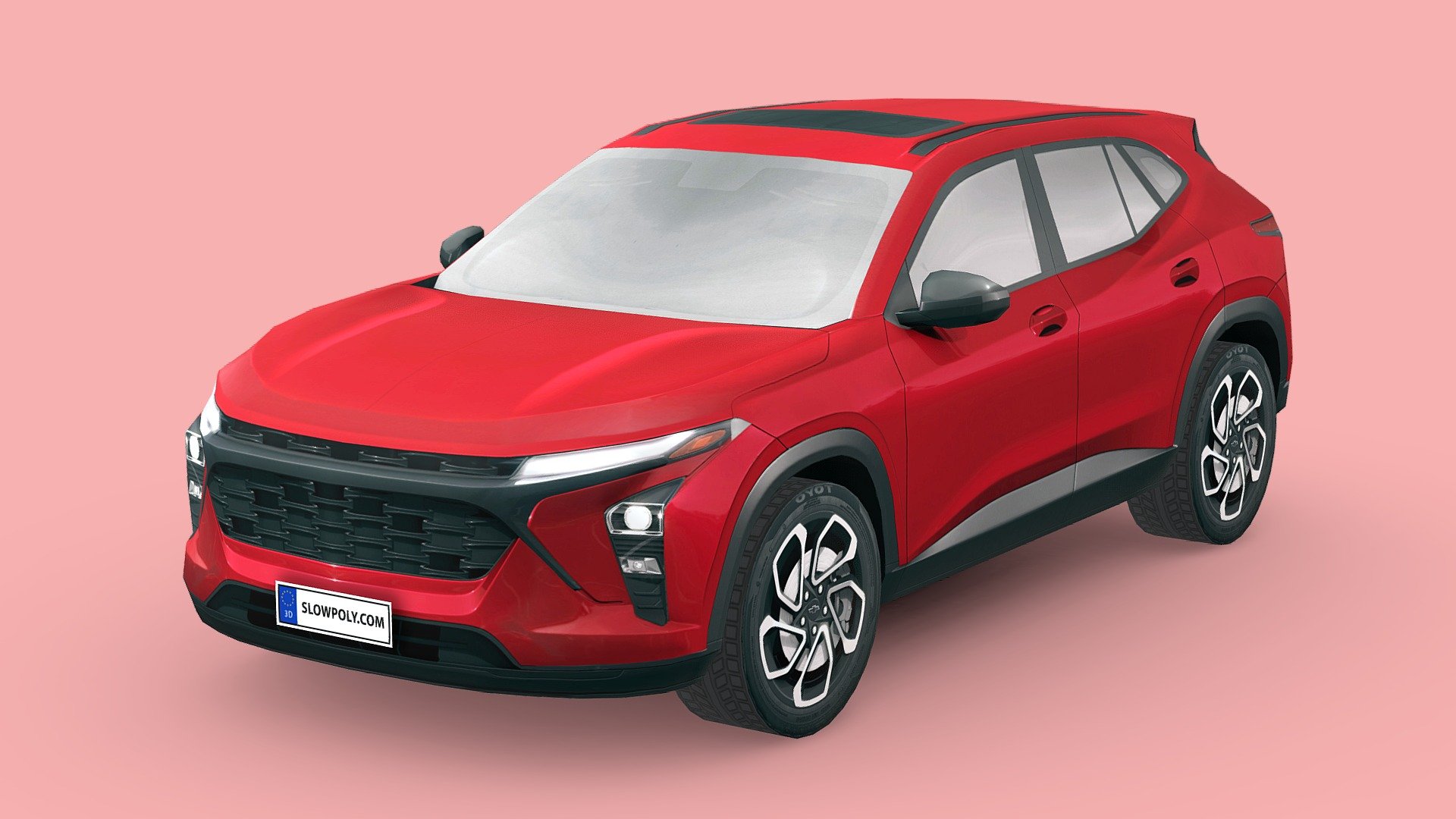 Chevrolet Trax RS 2024 3d model