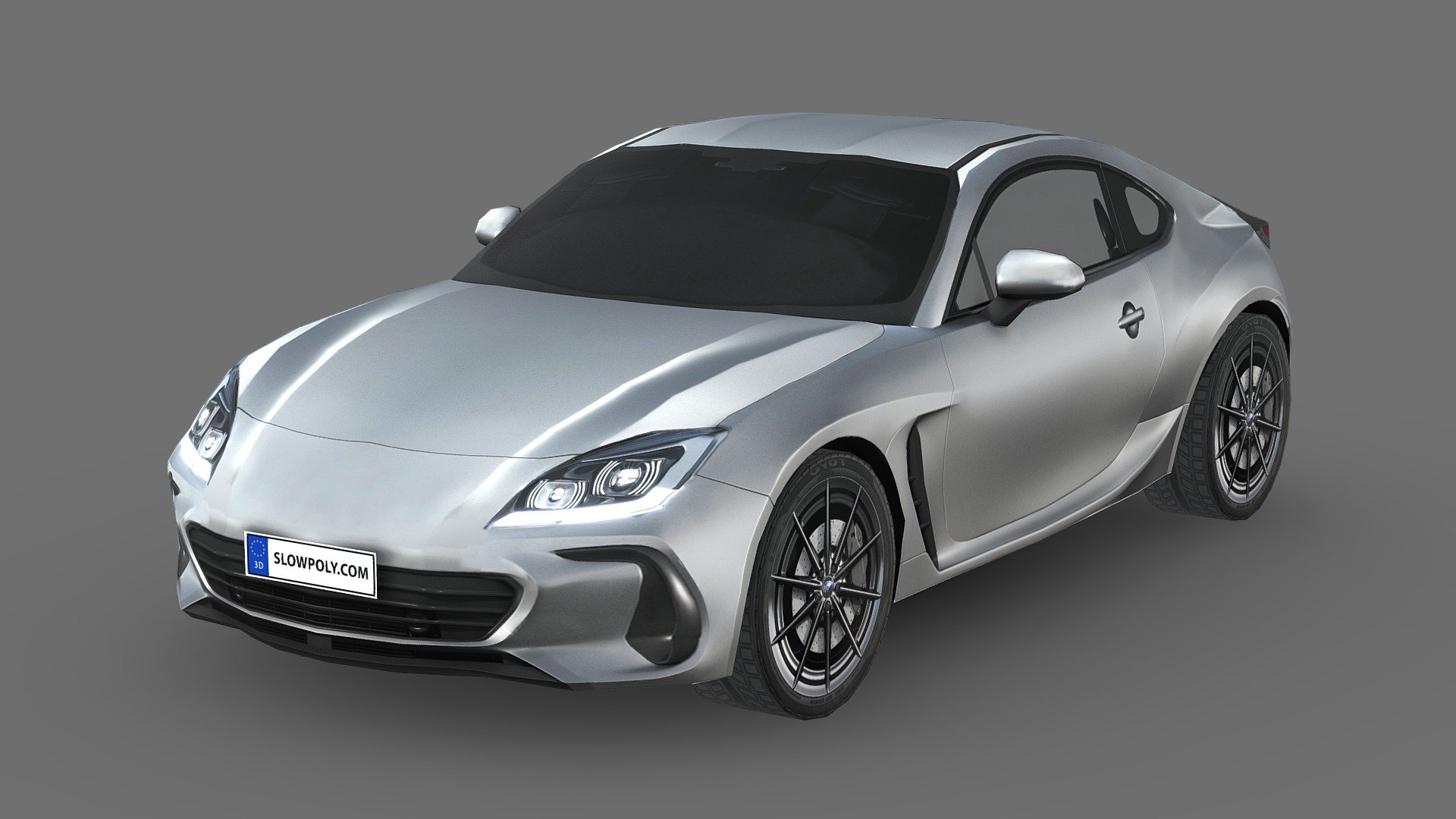 Subaru BRZ 2022 3d model