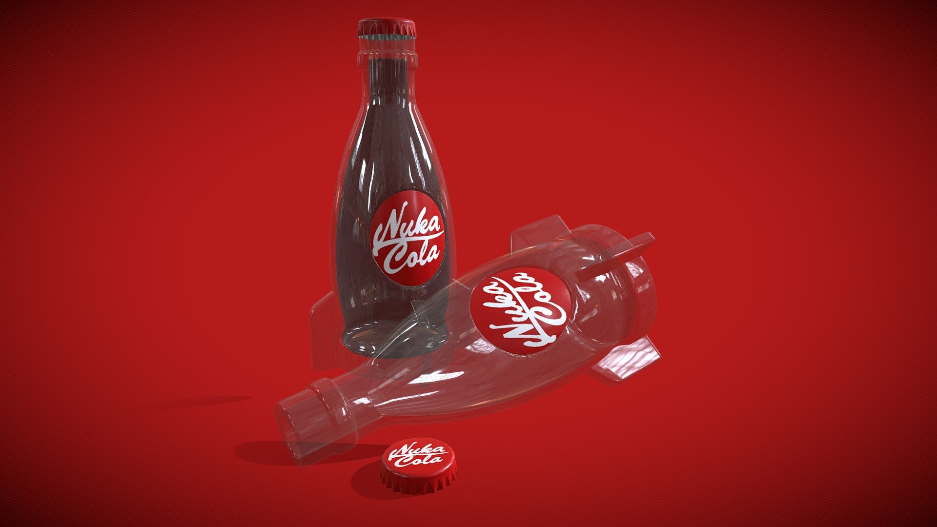 Nuka Cola 3d model