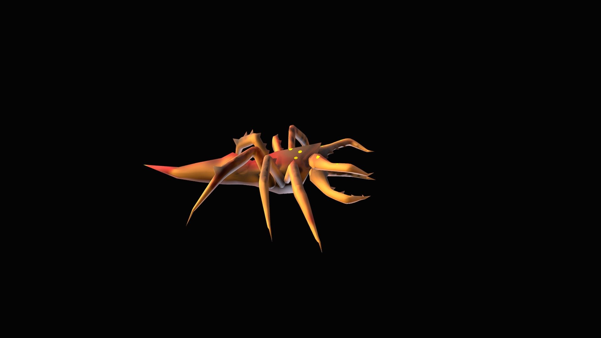 Hybrid_Spider_Animated 3d model