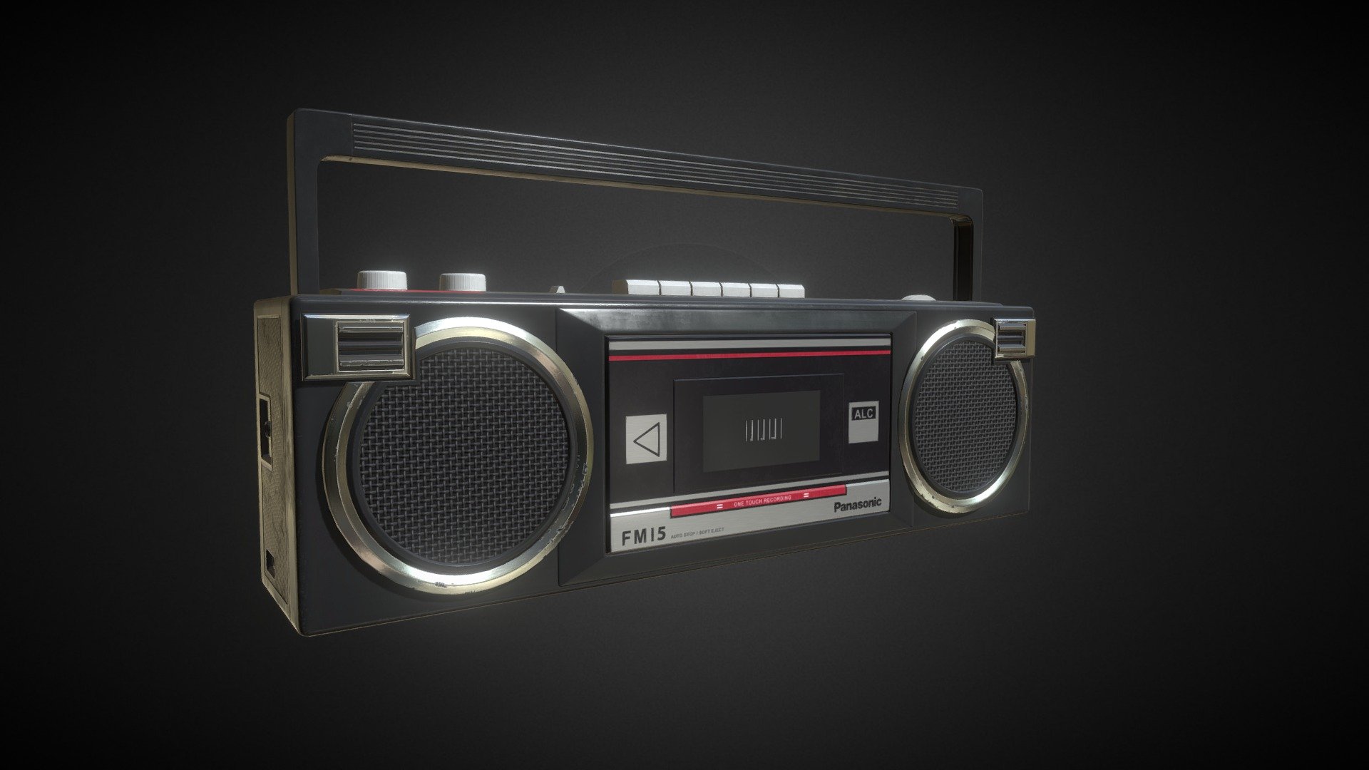 Boombox 3d model