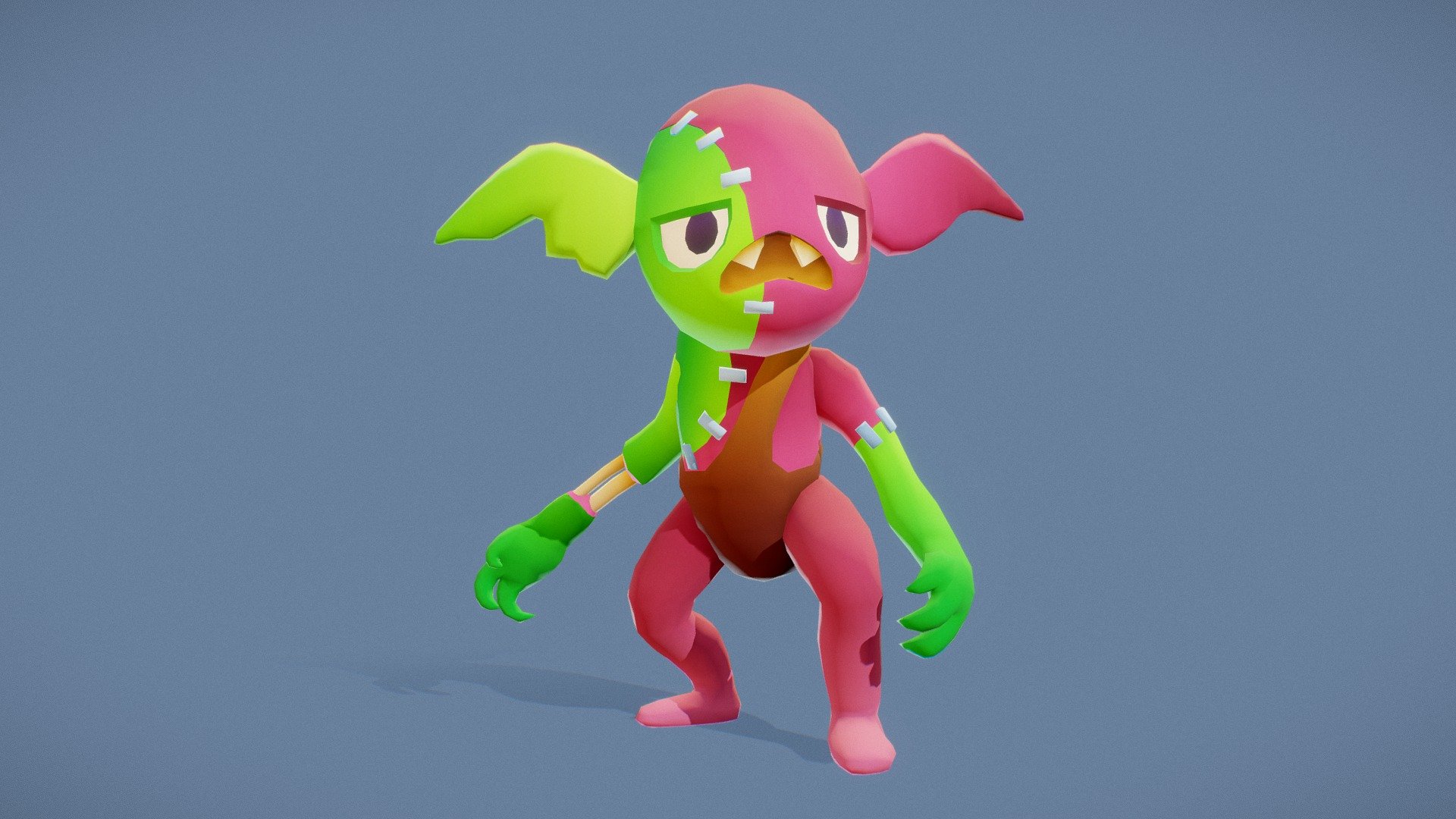 Zombie Characters 3d model