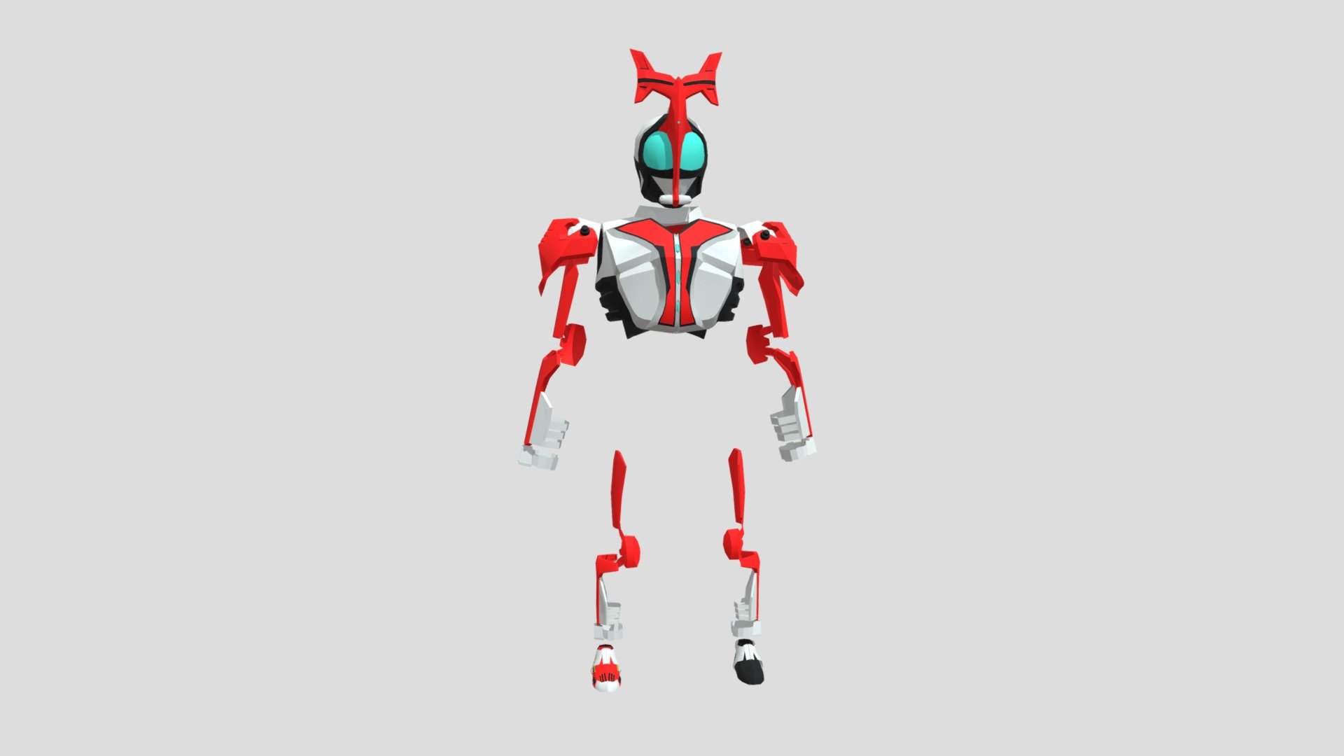 Full suit Kabuto hyper form 3d model