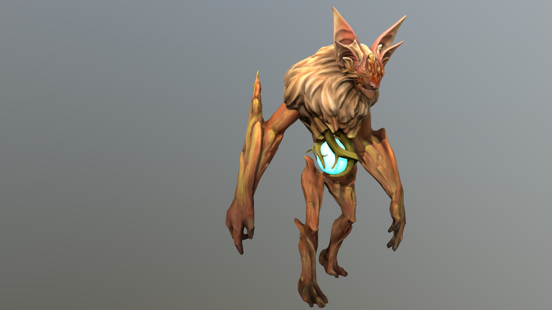 Fledherr the guardian 3d model