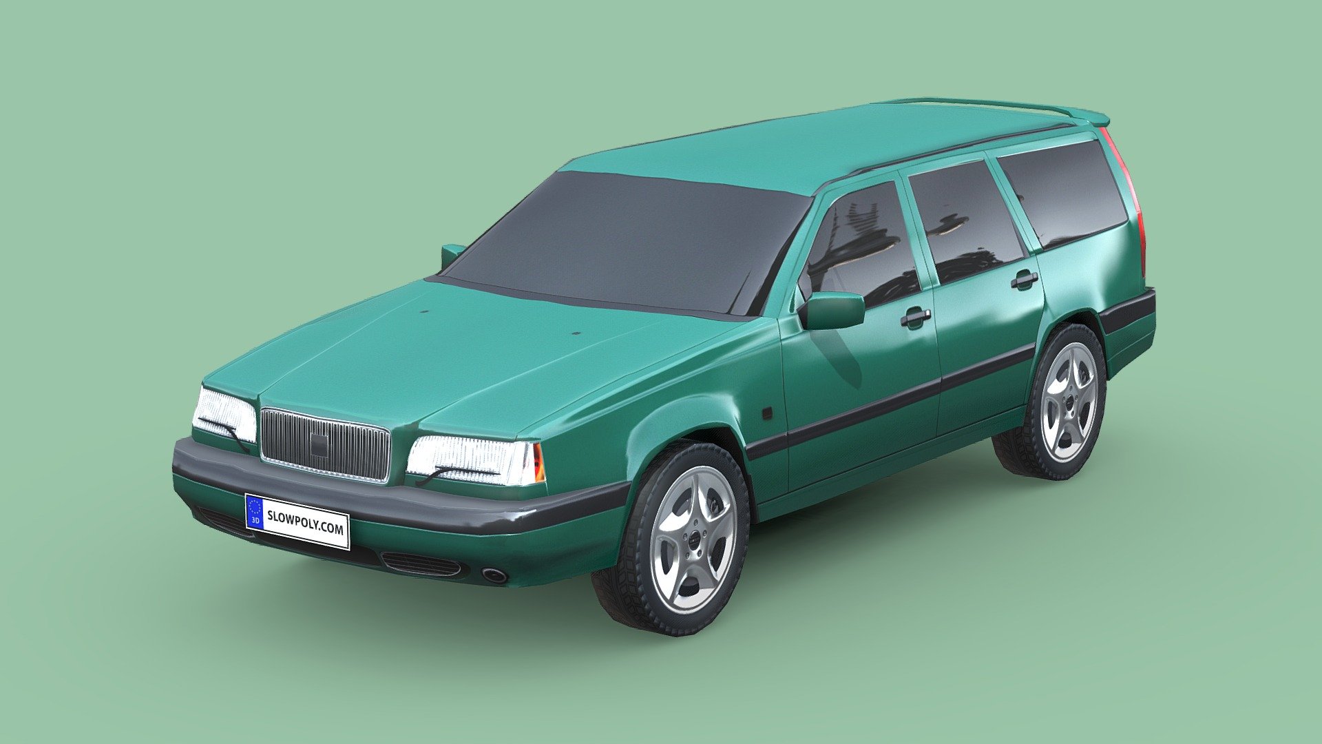 Volvo 850 wagon 1997 3d model