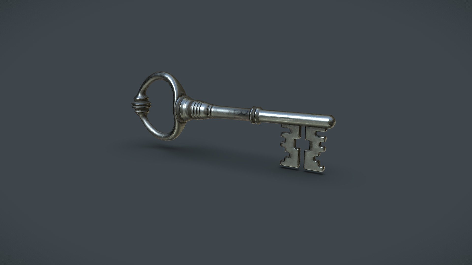 Old Key 3d model