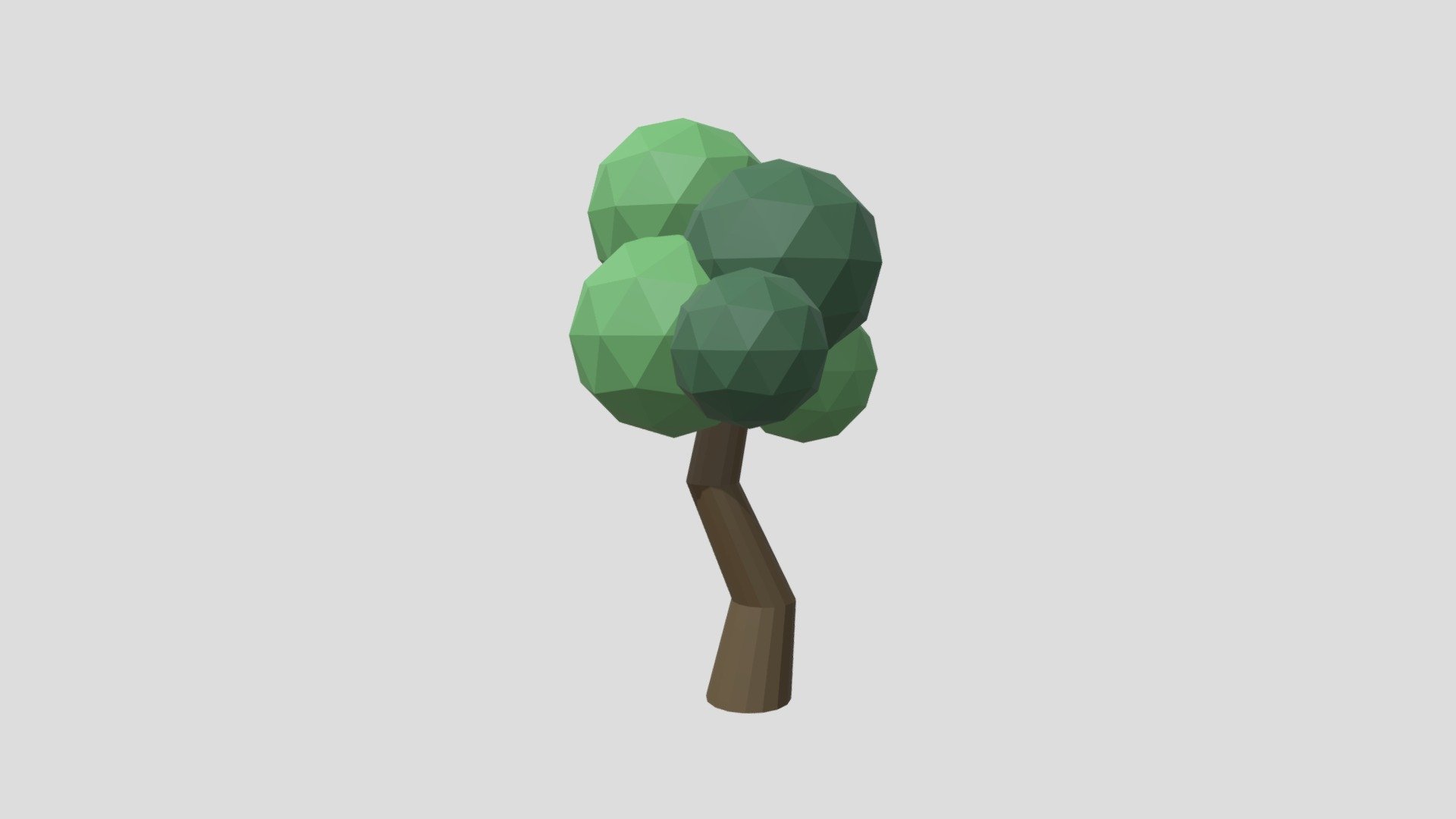 Lowpoly Tree 3d model