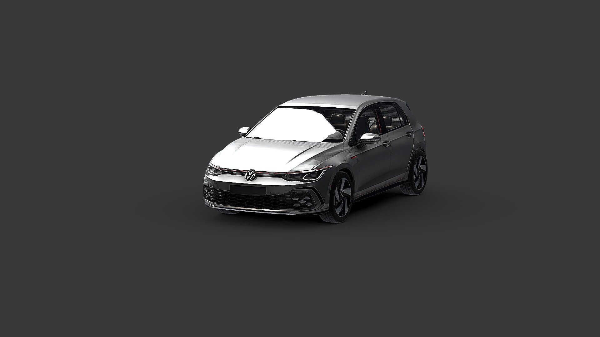 Volkswagen Golf GTI [FREE REALISTIC] 3d model