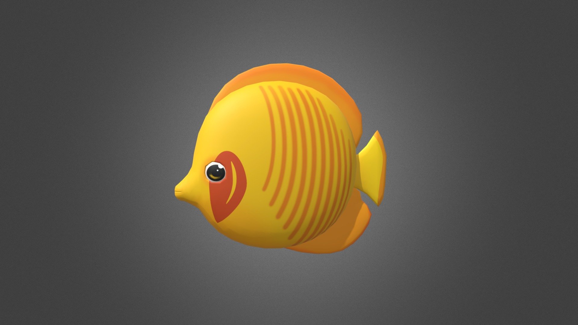 fish tropical fish 3d model