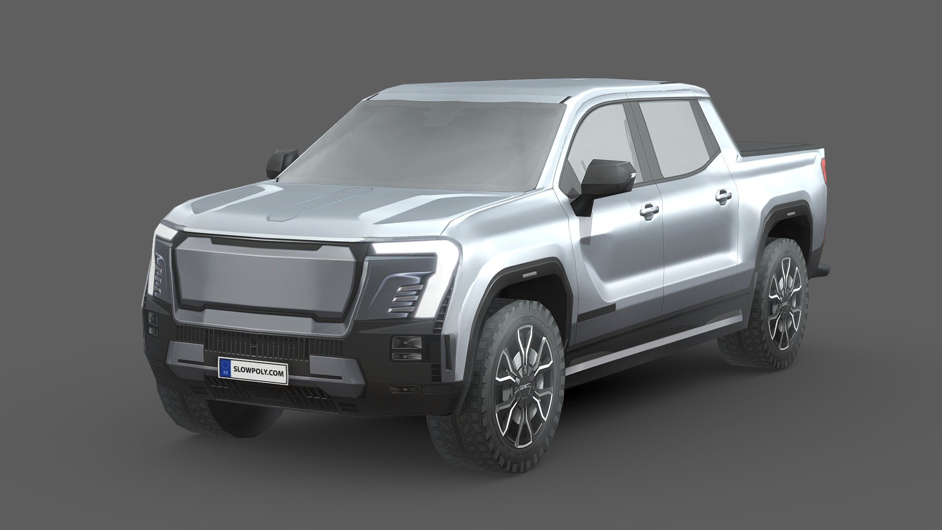 GMC Sierra EV 2024 3d model