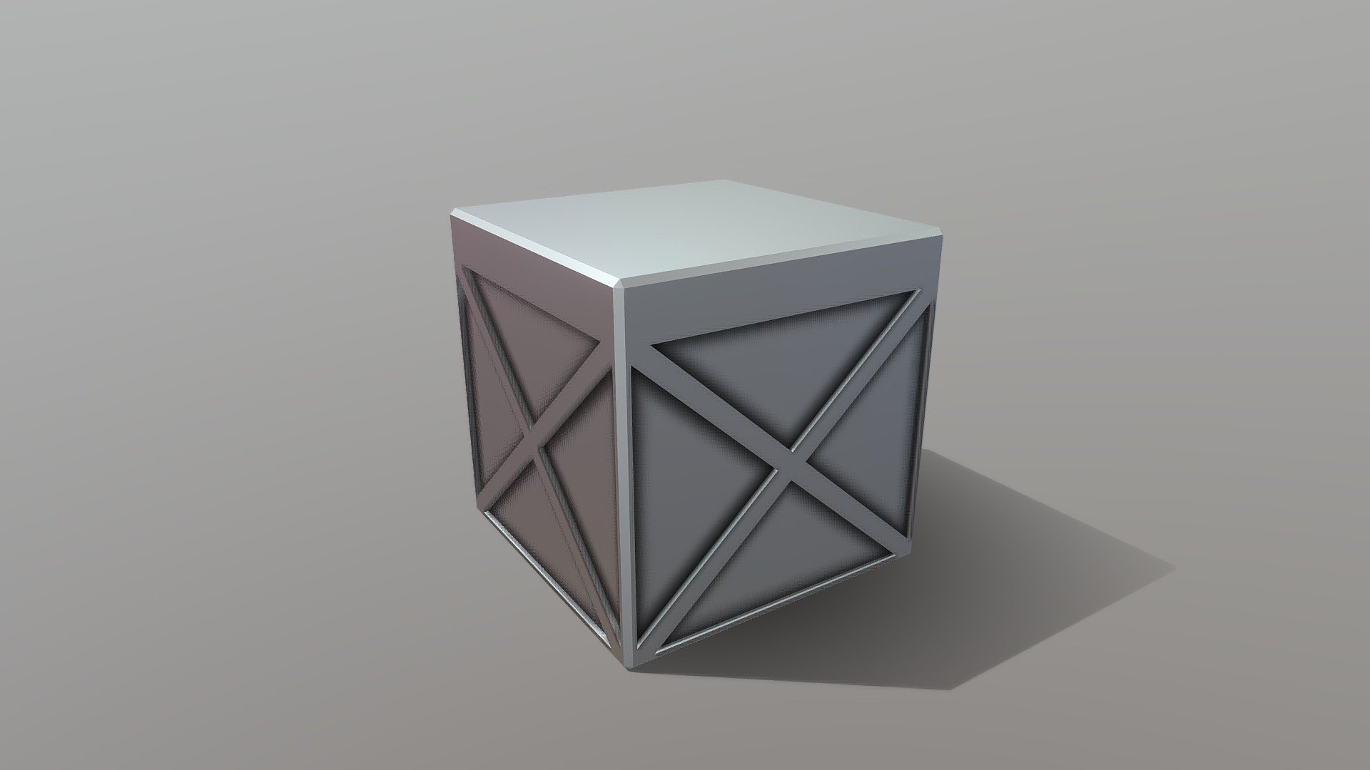 Metallkiste / Metal box 3d model