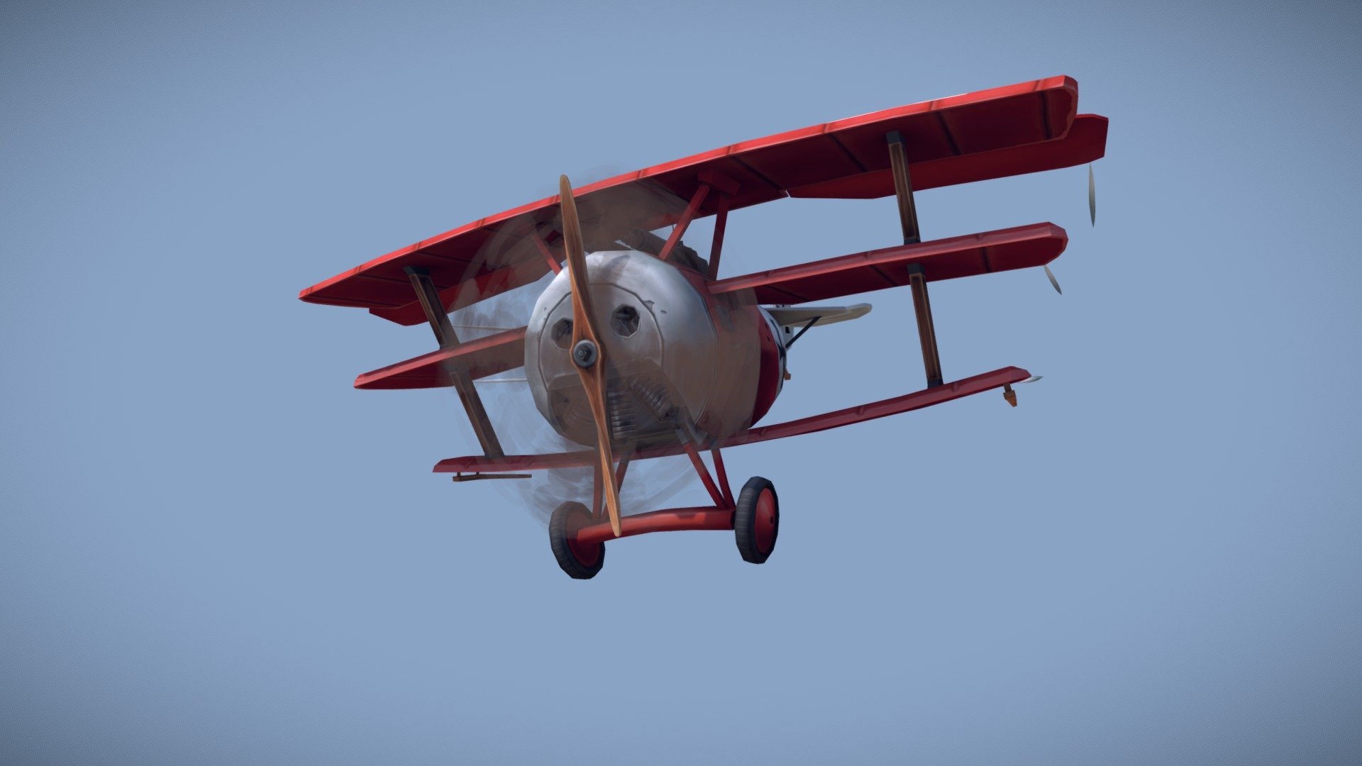 The Red Baron 3d model