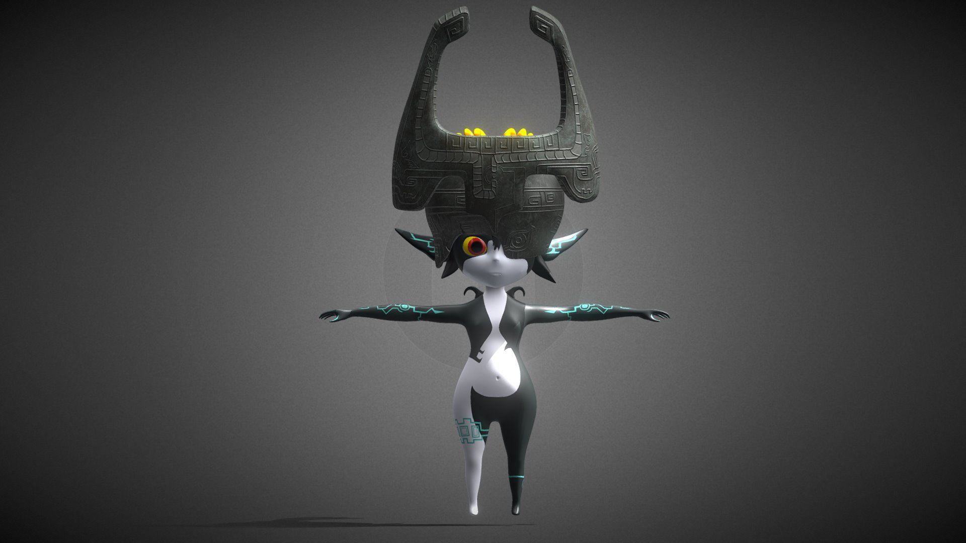 Midna 3d model