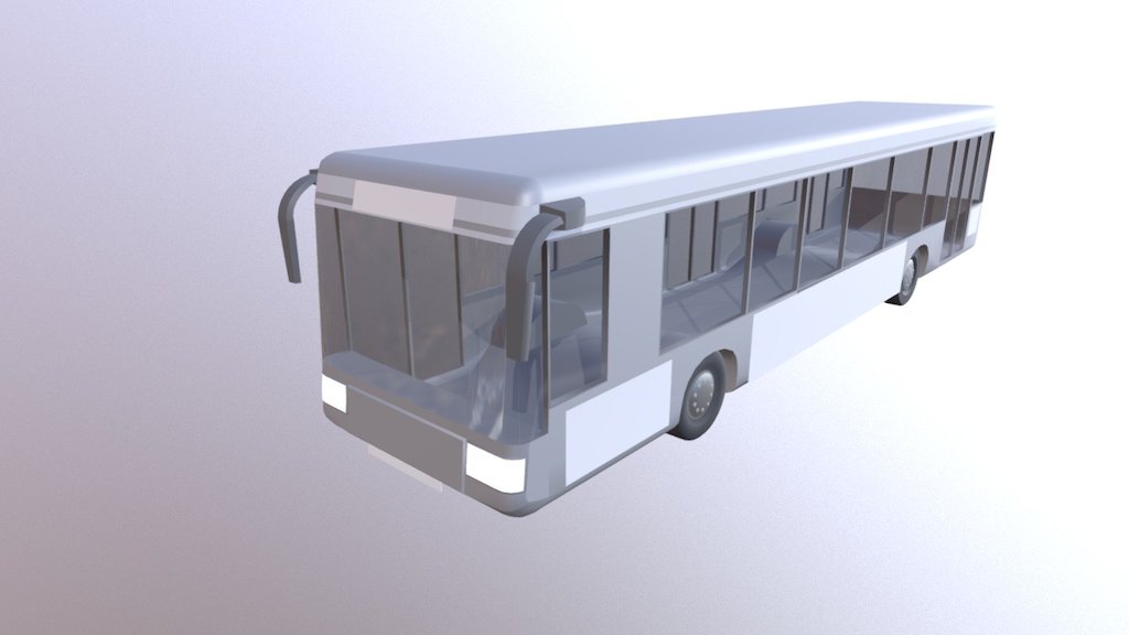 Stadtbus WIP-1 3d model