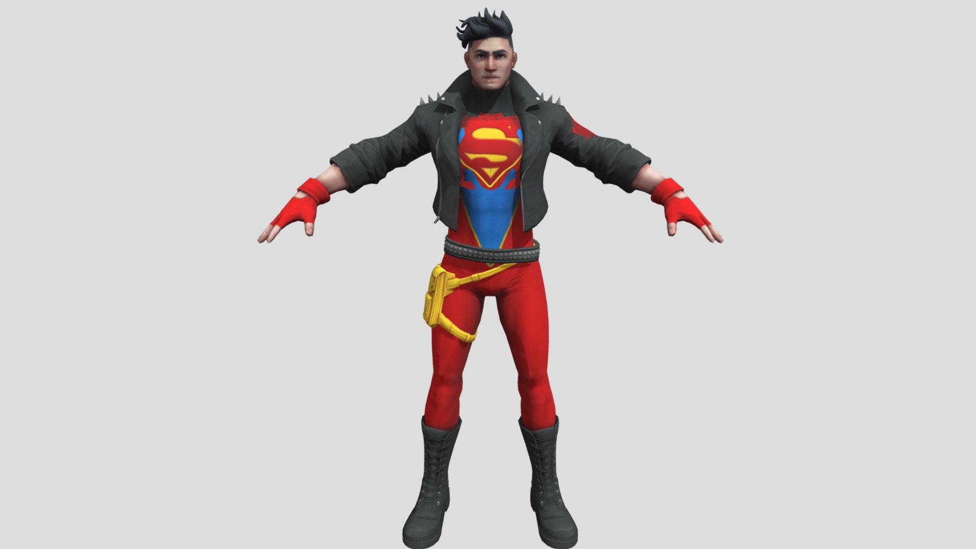 Superboy 3d model