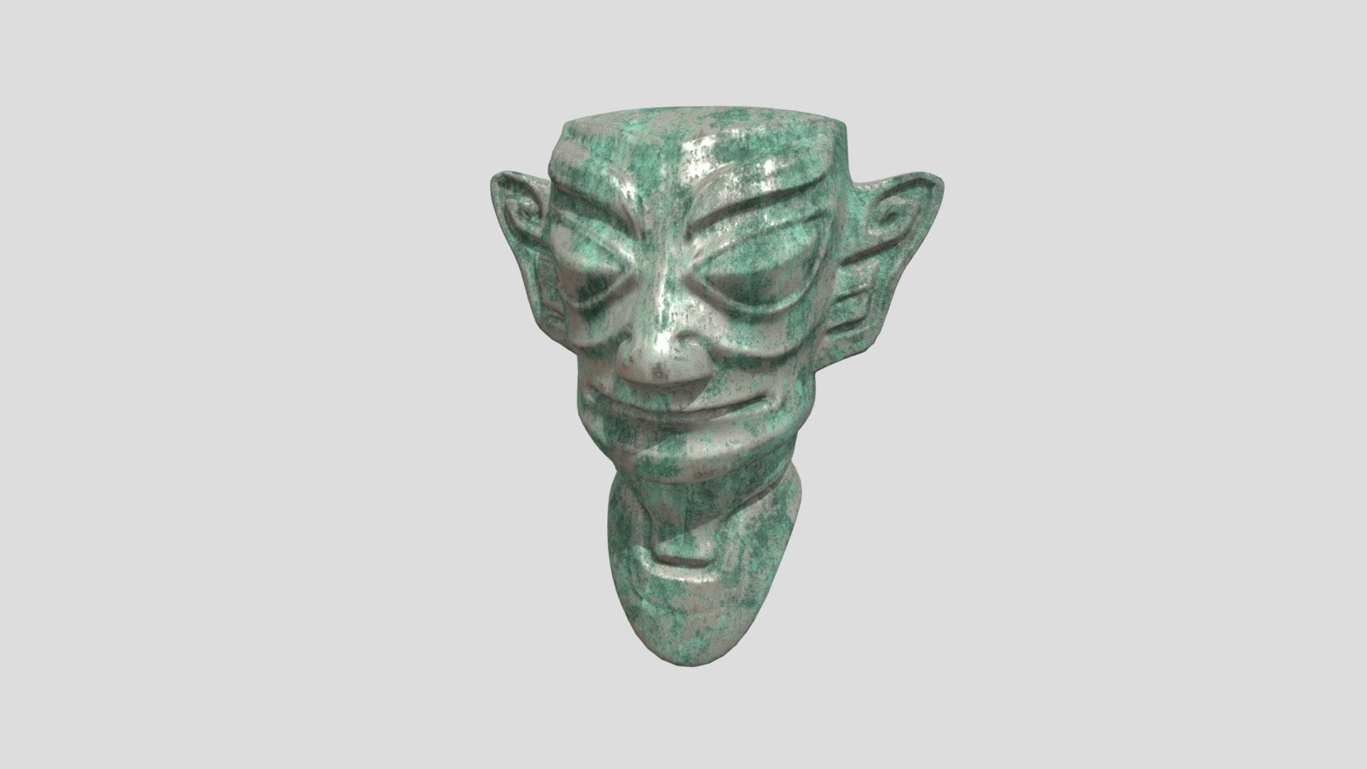 Sanxingdui Bronze Ware of Shang Dynasty 3d model