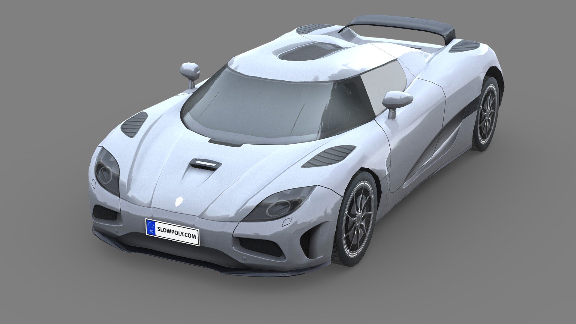 Koenigsegg Agera 2011 3d model