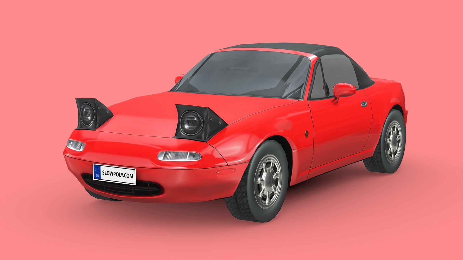 Mazda MX-5 1989 3d model