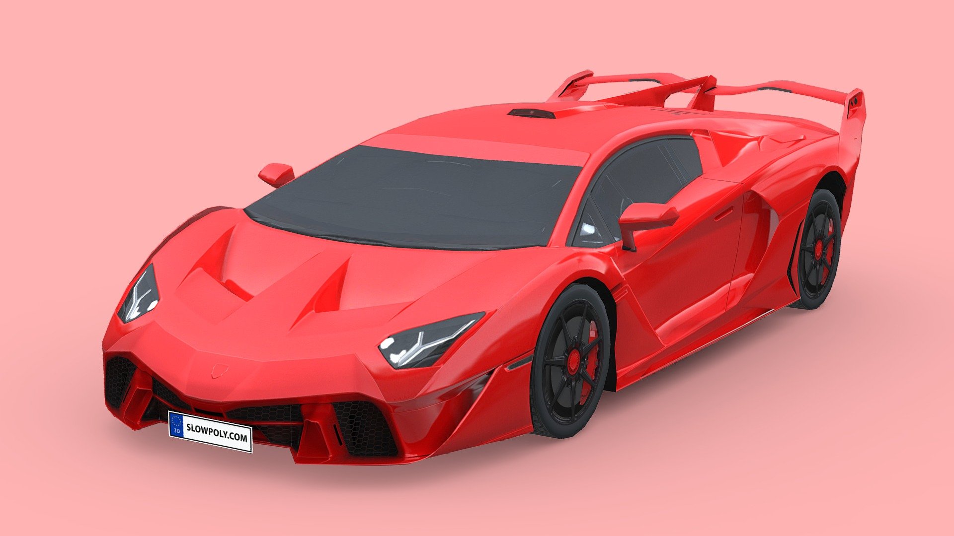 Lamborghini SC18 2019 3d model