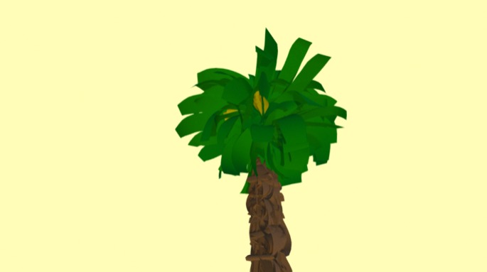 PALM TREE, TILT BRUSH 3d model