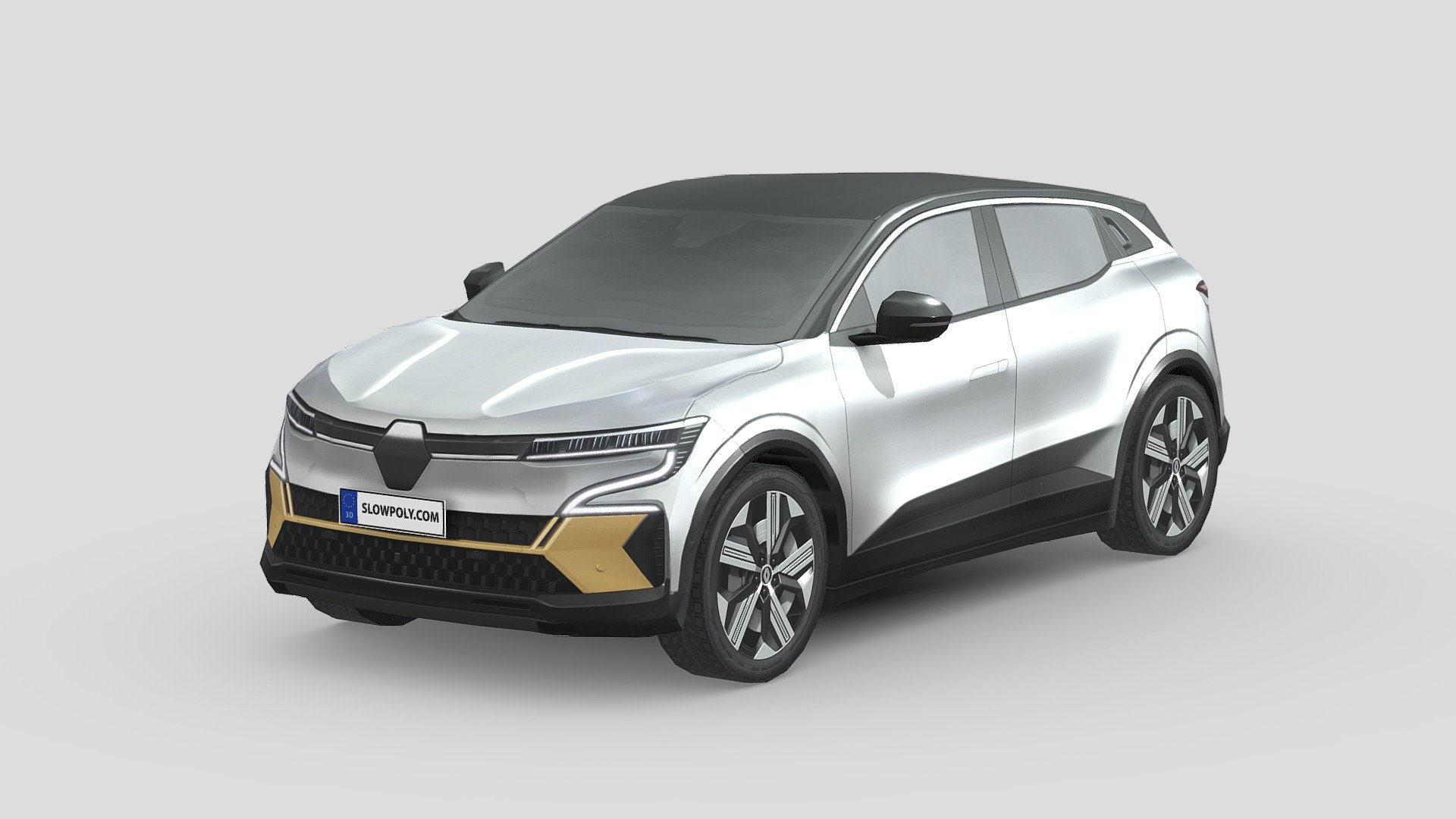 Renault Megane E-Tech 3d model