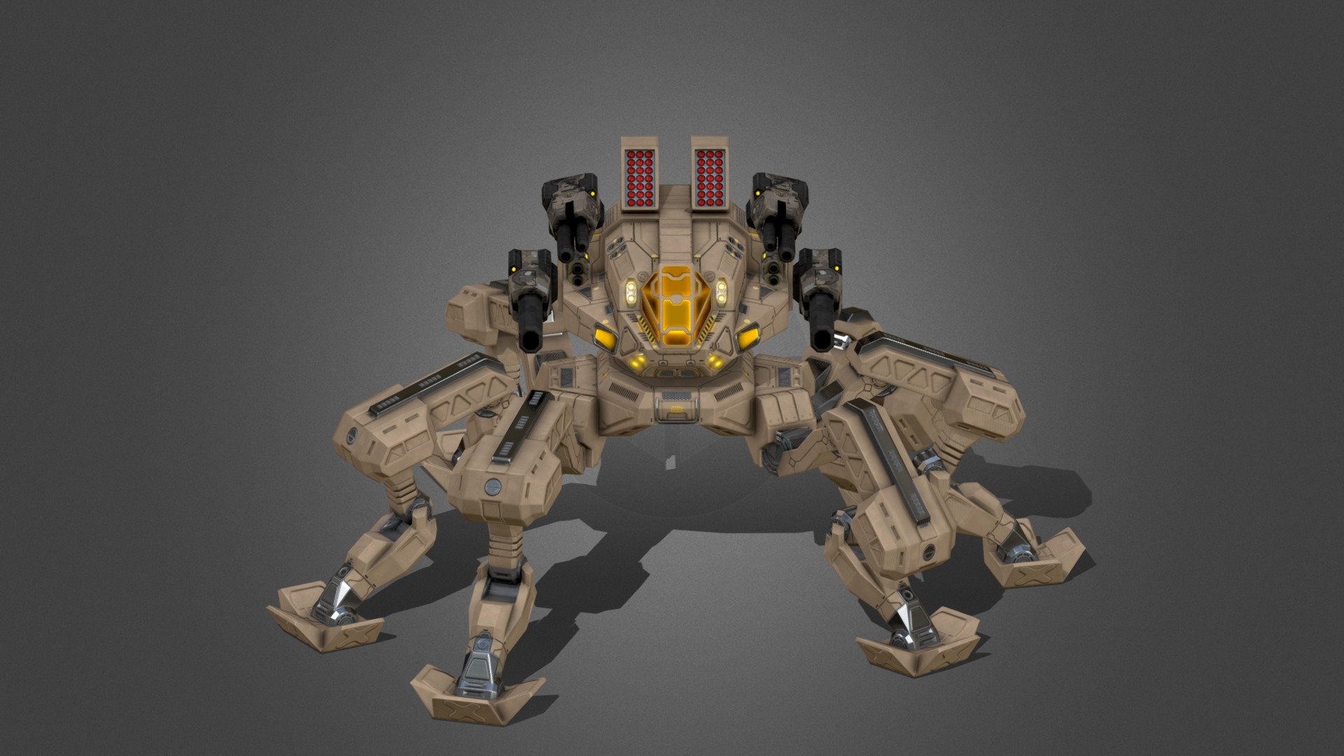 Crawler 3d model