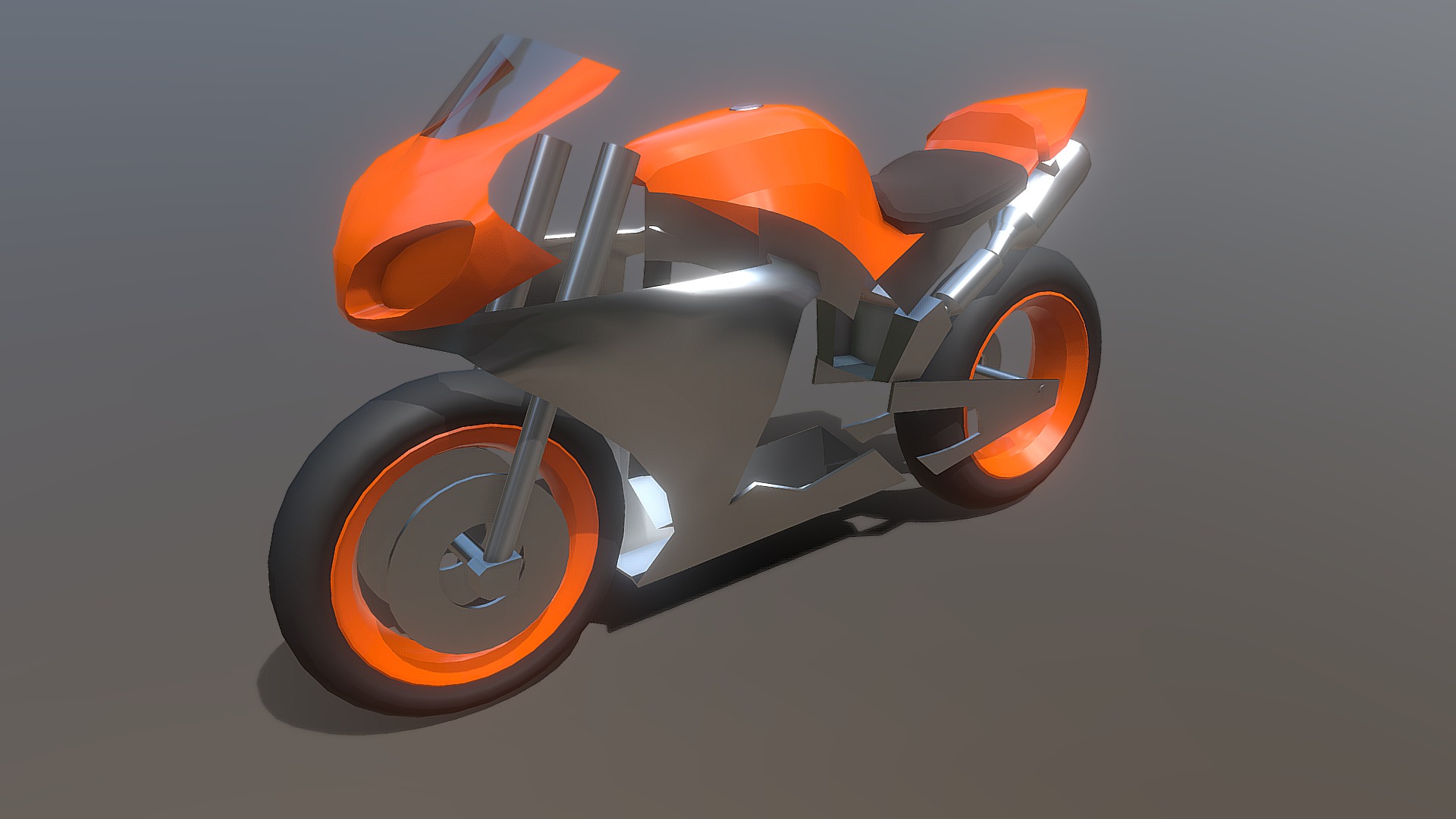 Motorrad (WIP-2) 3d model