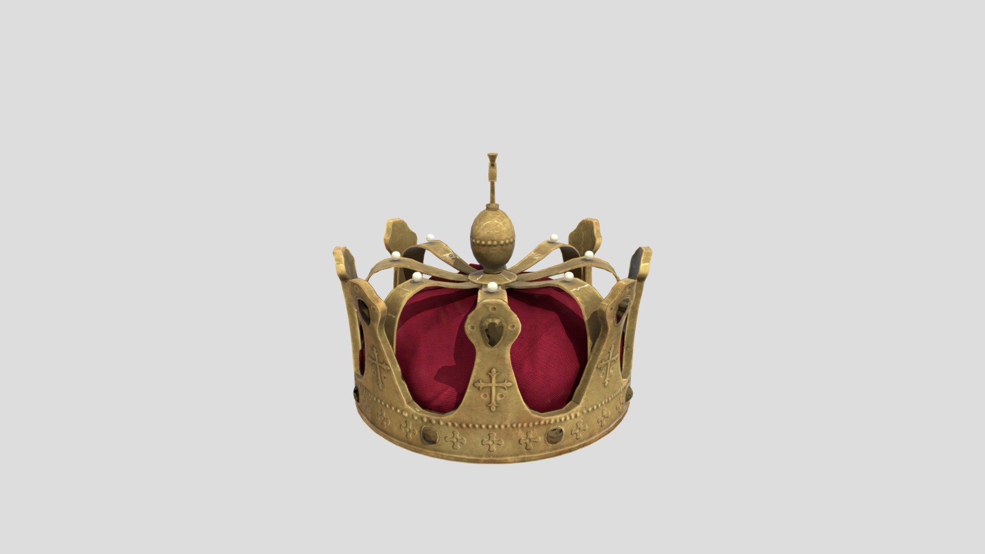 Crown_low 3d model