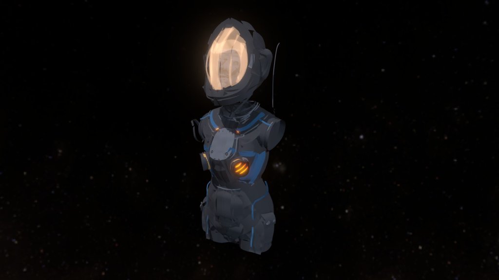 TiltBrush Space Suit | 2016-08-01 3d model