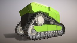 Bulldozer Undercarriage (Wip-4)