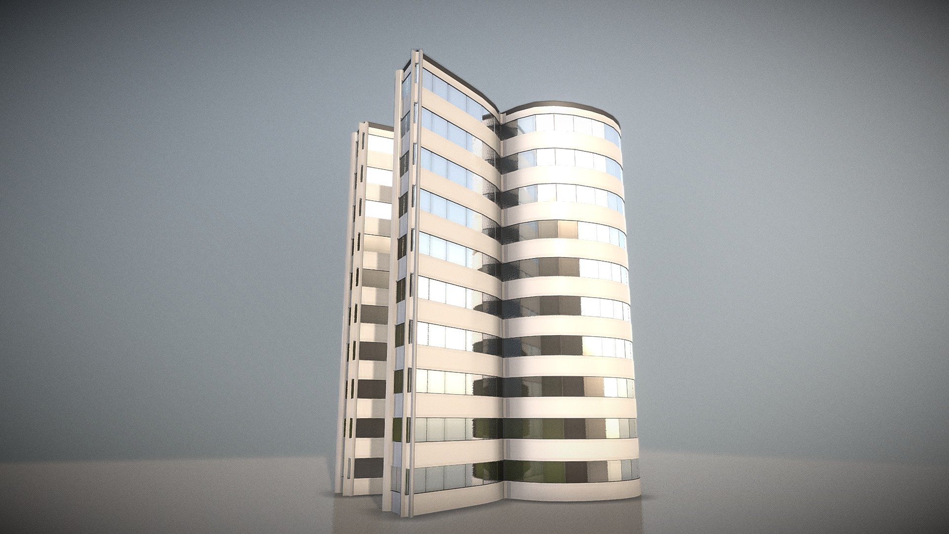 City Building Design R-1 3d model