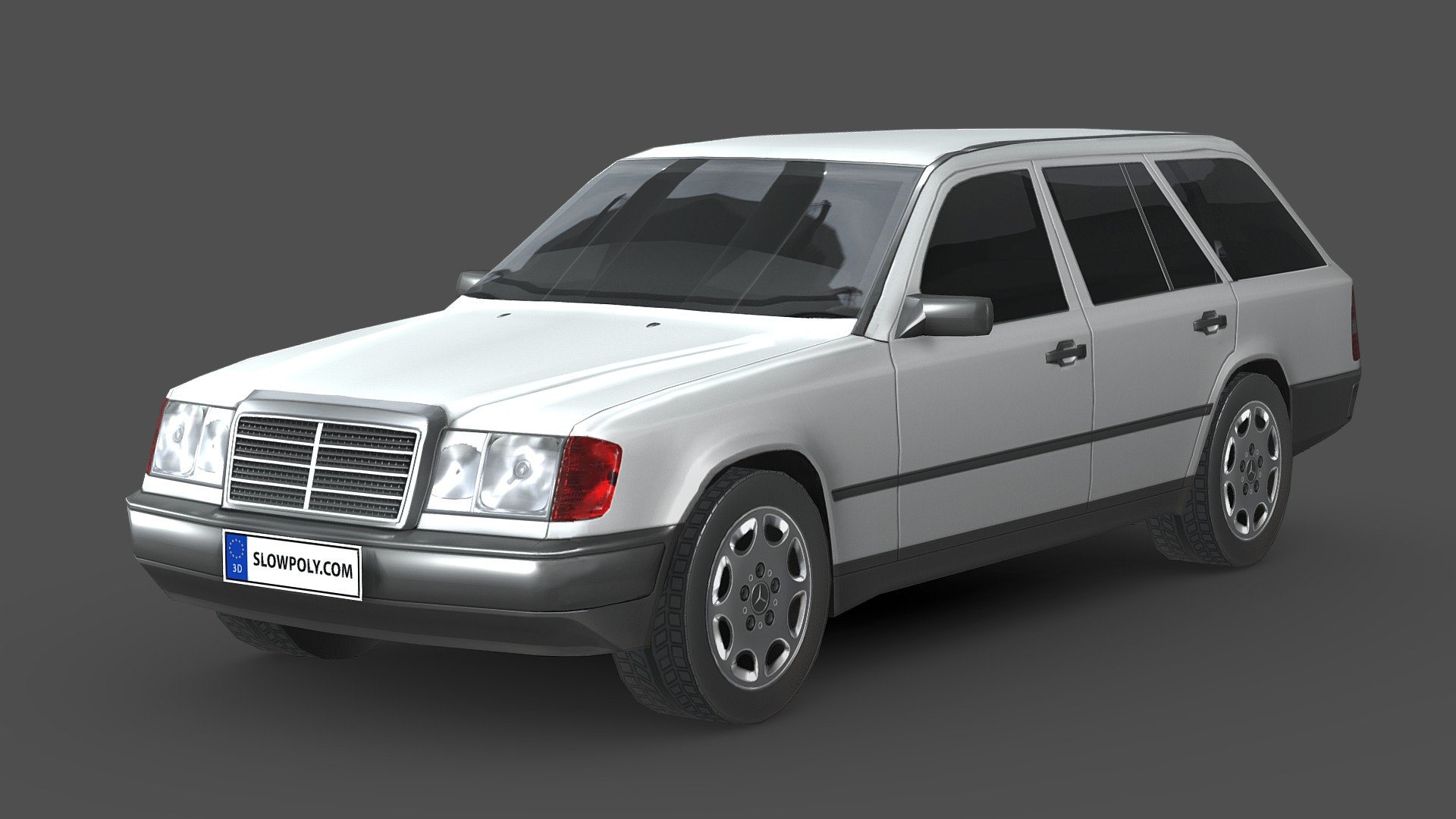 Mercedes-Benz E-Class W124 3d model