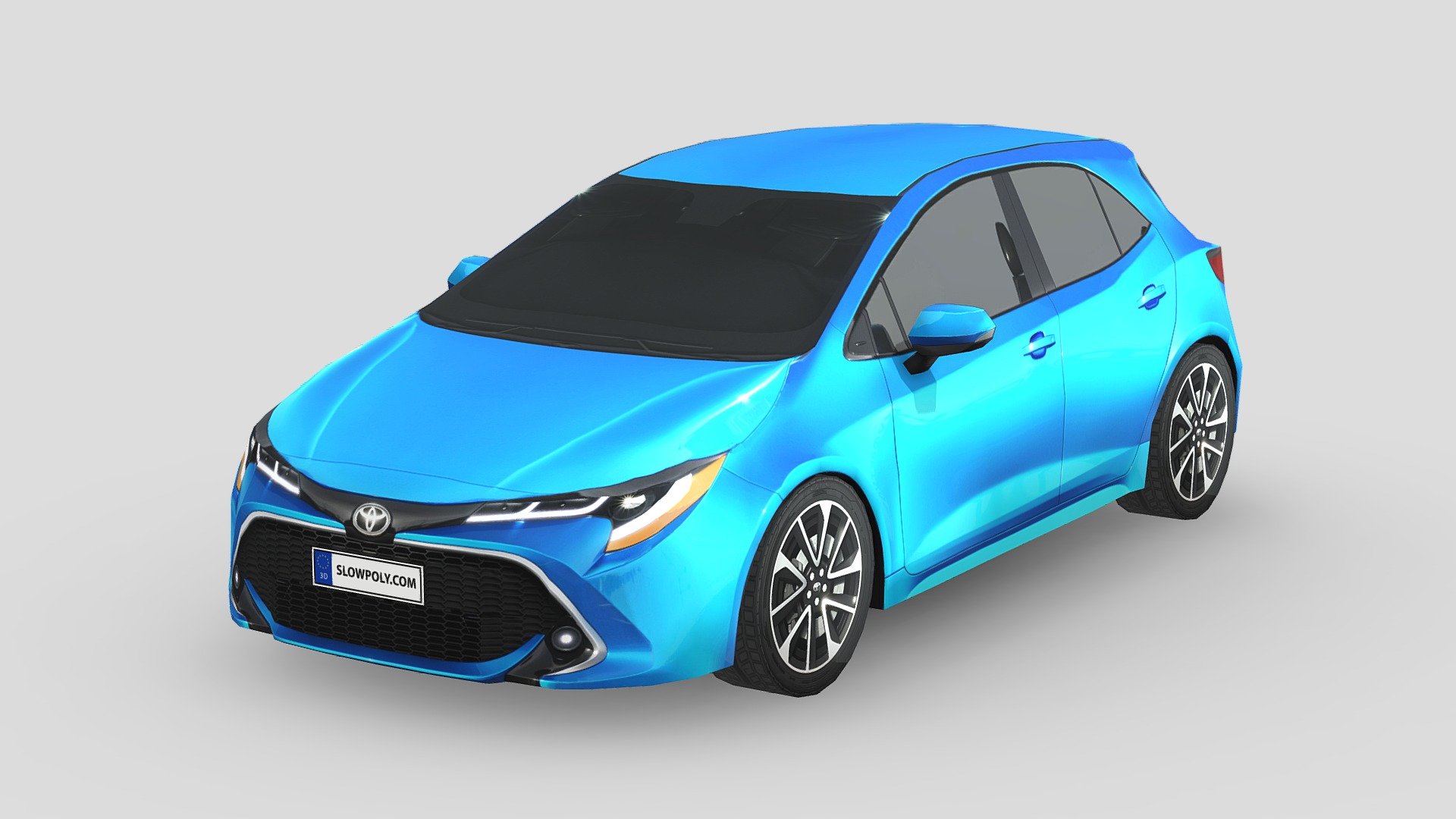 Toyota Corolla Hatchback 2021 3d model