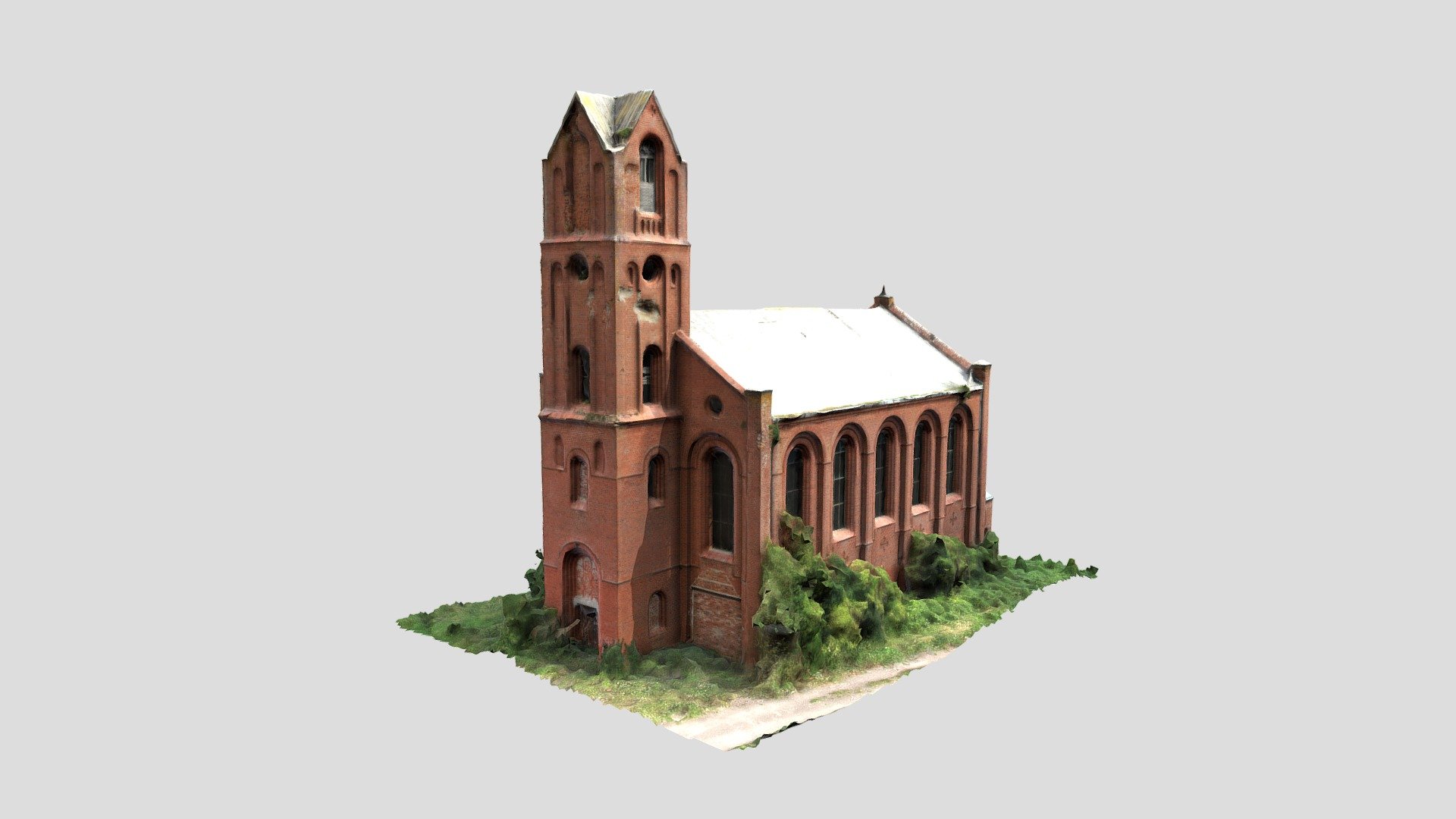 Kircha Paterswalde 3d model