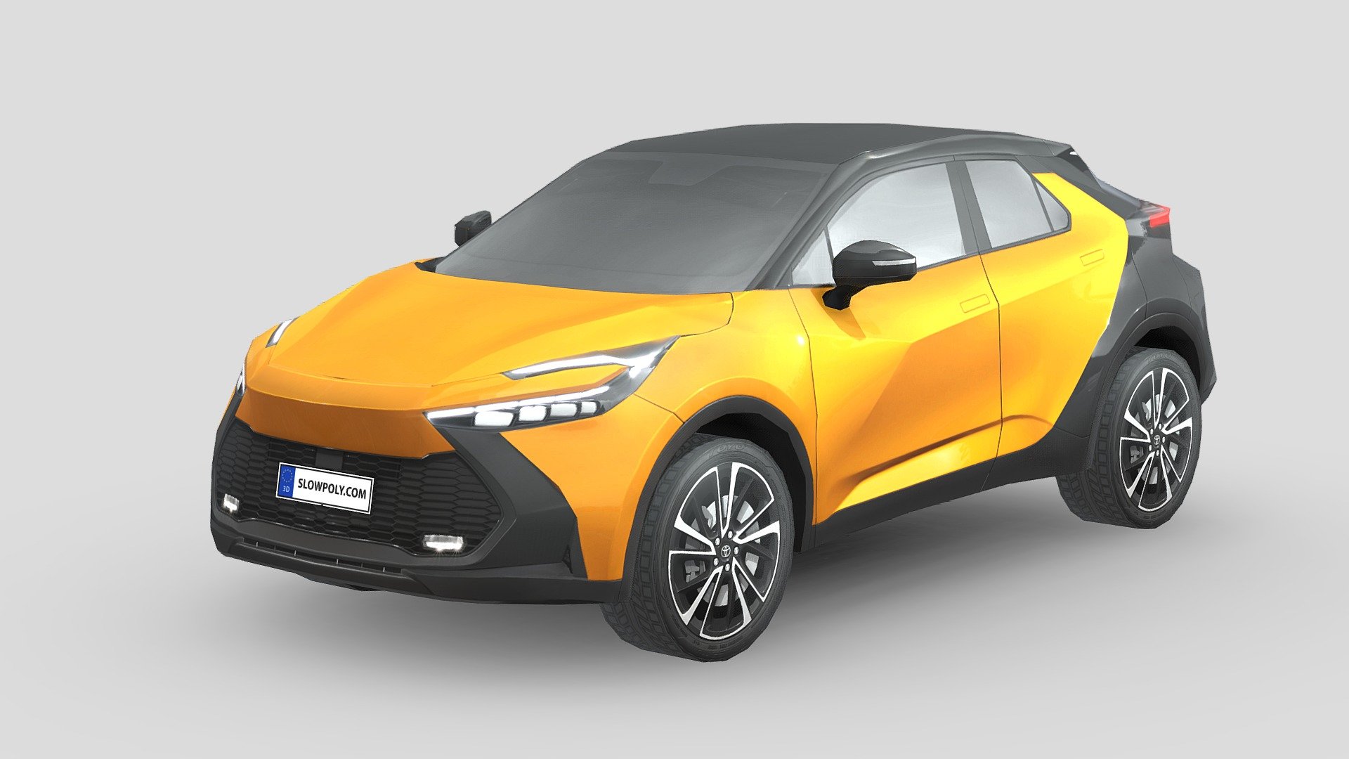 Toyota C-HR 2024 3d model