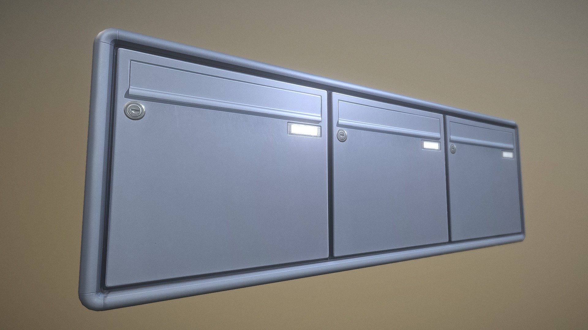 Mailbox (2) 3d model