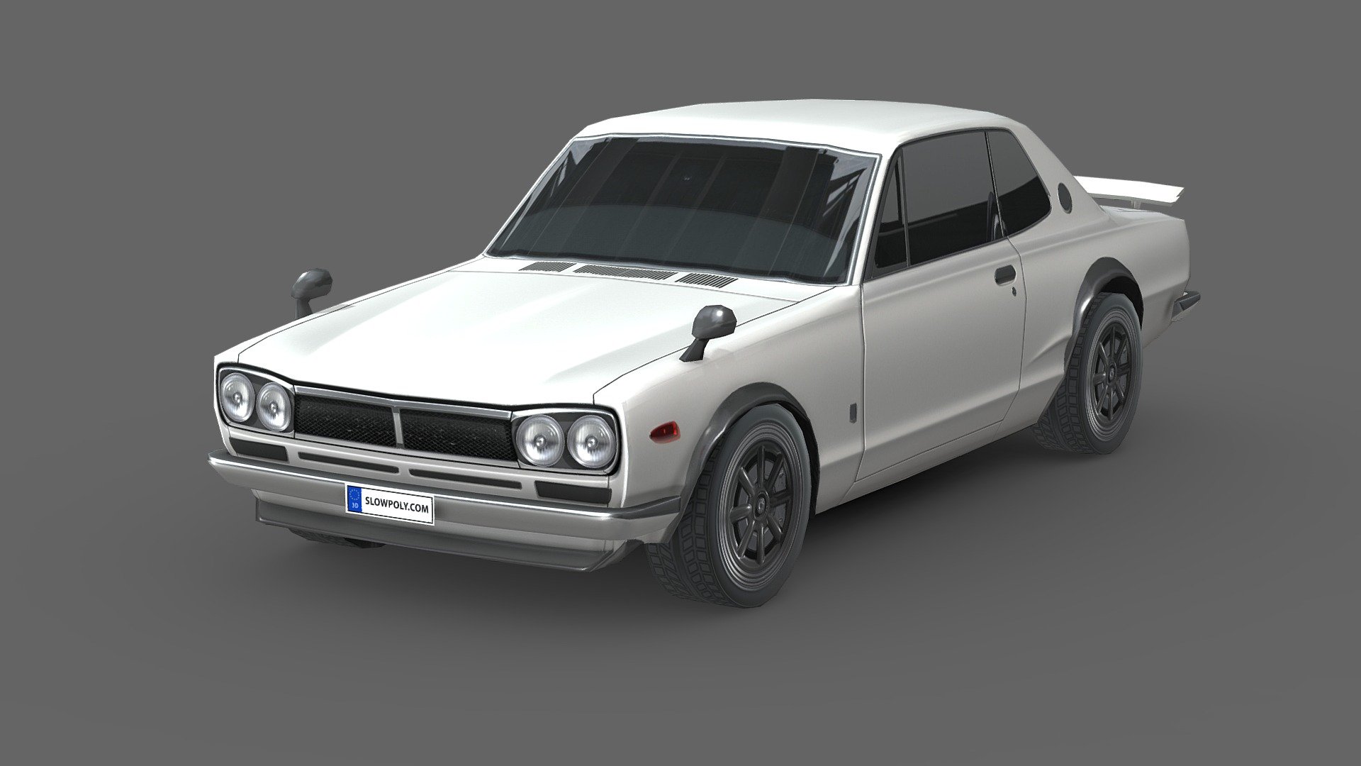 Nissan Skyline 1969 3d model