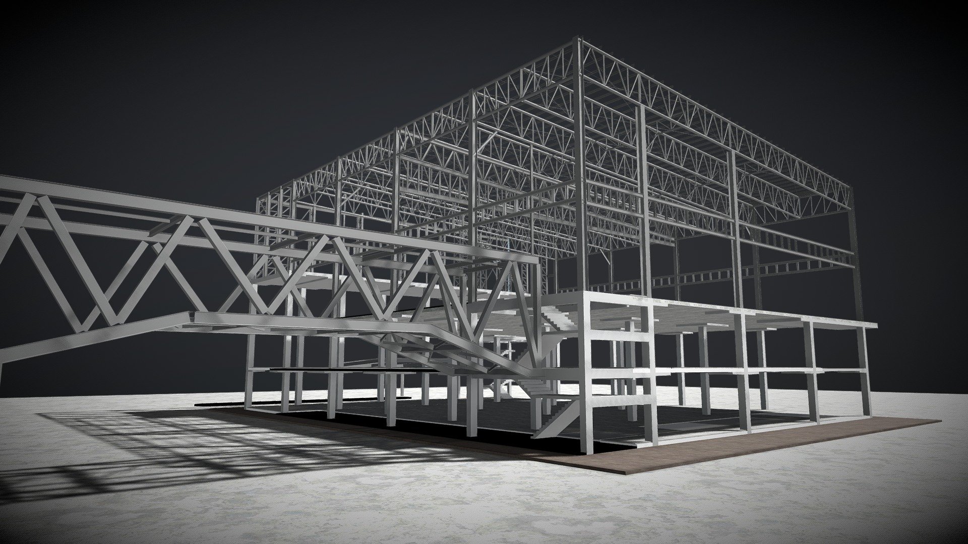 Building structure 2304 3d model