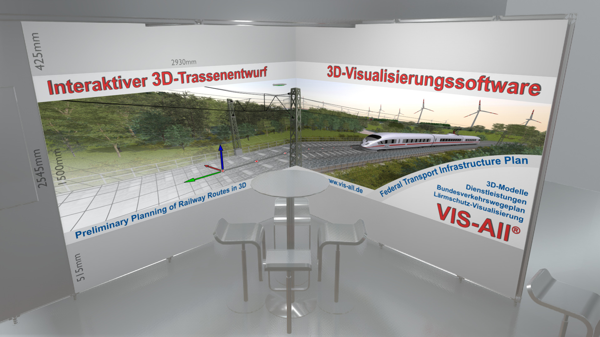 Innotrans Berlin 2018 Plakatentwurf 3d model