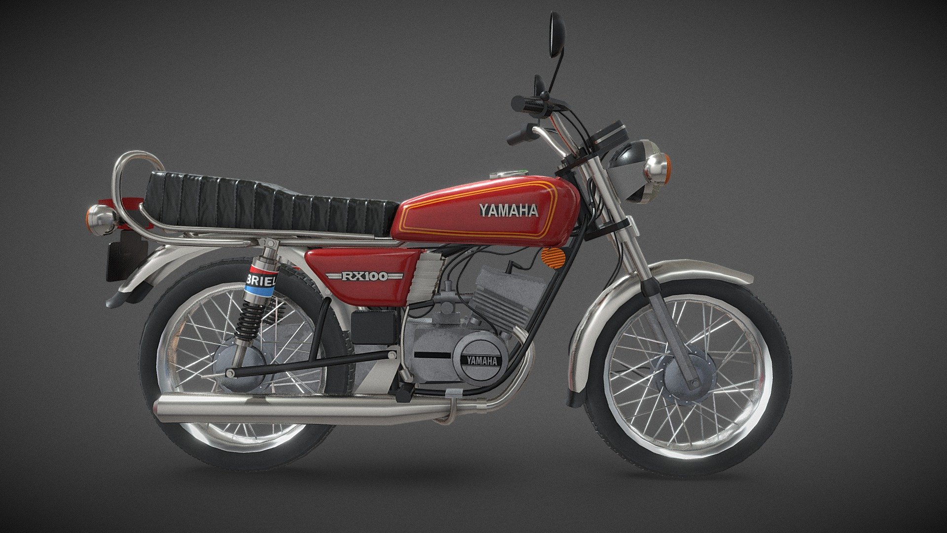 Yamaha 3d model