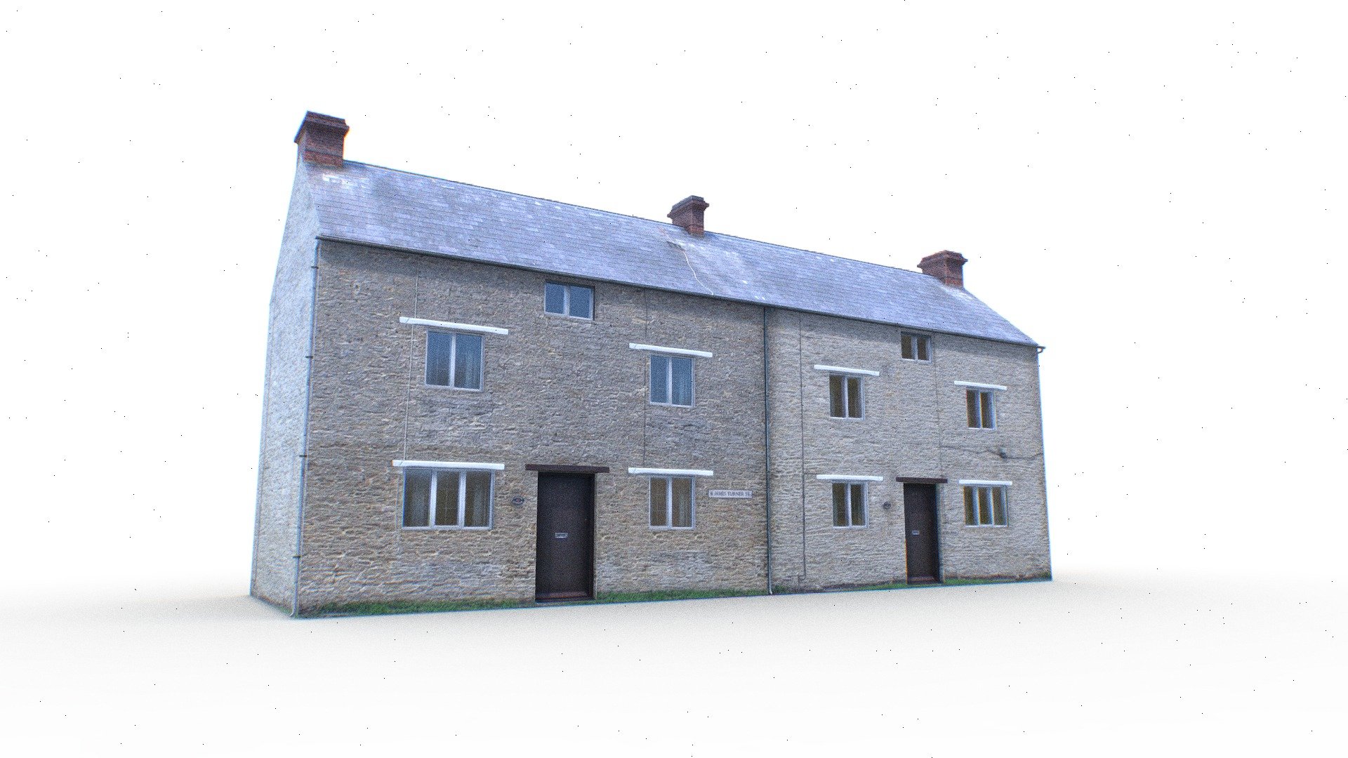 English Townhouse 3d model