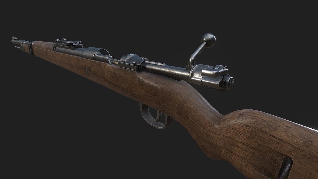 Pathologic (2016). Mauser 98k 3d model